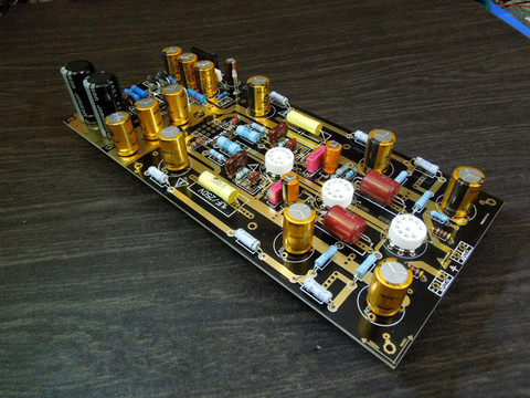 New MM RIAA Turntables Ear834 Tube Phono Amplifier DIY  Kits 12AX7/ECC83 For Audio  ► Photo 1/1