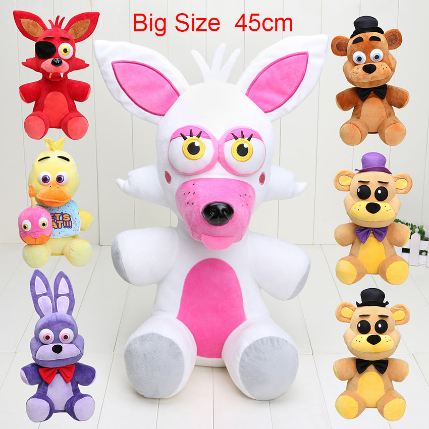 25cm FNAF Plush Toys Doll Game Five Nights at Freddy's Chica
