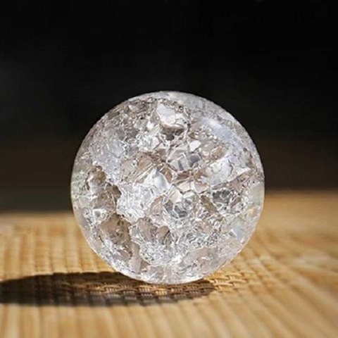 Crystal Ice Crack Ball Home Decorative Glass Marbles Water Fountain Humidifie Ball Feng shui fountains Magic sphere Balls ► Photo 1/4