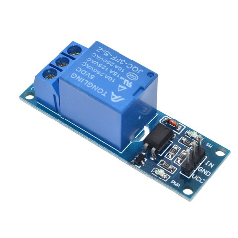 1 Channel 5V relay module with optical coupling isolation relay MCU expansion board high / level trigger ► Photo 1/6