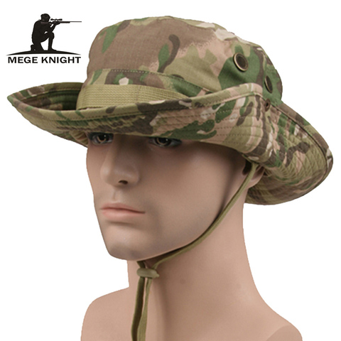 Tactical Airsoft  Sniper Camouflage Boonie Hats Nepalese Cap Militares Army Mens American Military Accessories A-tacs FG ► Photo 1/6