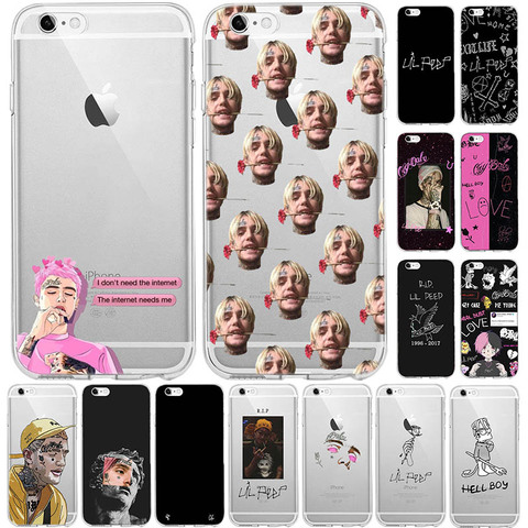 Lil Peep Hellboy Love Silicone Back Cover Case For iPhone X XS XS MAX XR 8 7 6 6S Plus 5s SE XS 11Pro MAX Phone Coque Capa Funda ► Photo 1/6