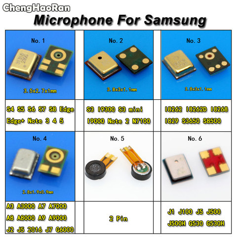 Microphone Inner Mic Receiver Speaker For Samsung S3 S4 S5 S6 S7 S8 Edge Plus Note 3 4 5 A3 A8 J1 J2 J5 J7 G6000 I62d Price History