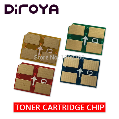 2SET K300A C300 M300 Y300A toner cartridge chip for samsung clp-300 clp 300 clp300 CLX-2160 clx2160 3160FN refill Reset chips ► Photo 1/6