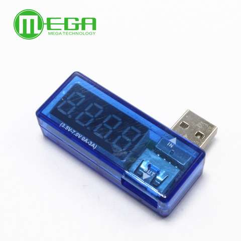 Digital USB Mobile Power charging current voltage Tester Meter Mini USB charger doctor voltmeter ammeter ► Photo 1/3