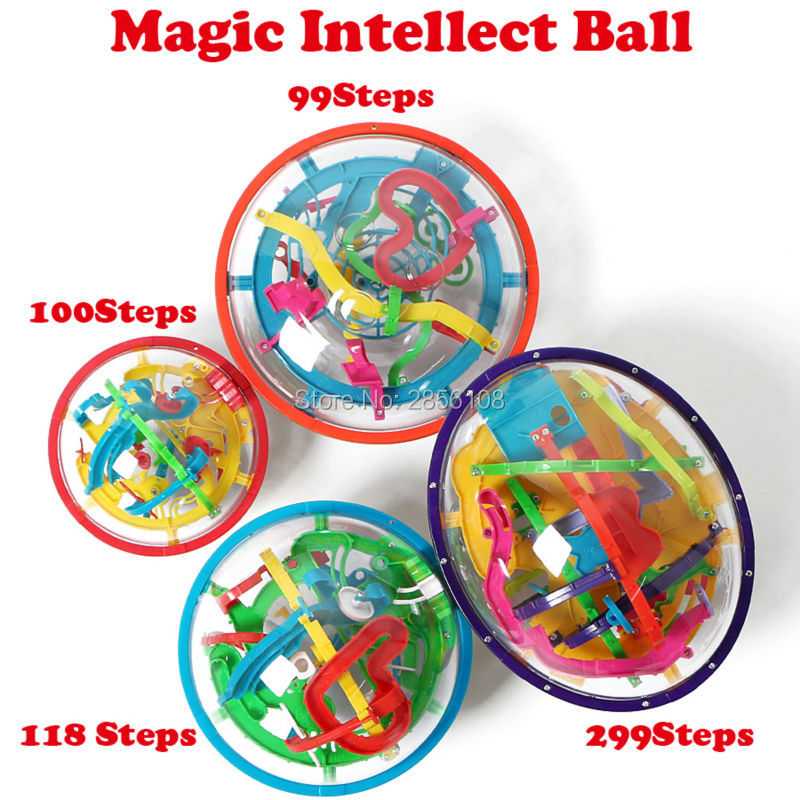3D Magic Perplexus Maze Ball 110-167 Levels Intellect Ball Rolling Ball  Puzzle Cubes Game Learning Educational Toys