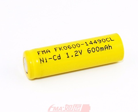 Ni-Cd AA 1.2V 600mAh 900mAh Battery for Braun Oral-B Toothbrush Vitality 3709 TriZone Epilator AP-17SR Shaver Razor 14x49mm ► Photo 1/6