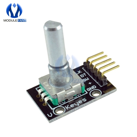 KY-040 360 Degrees Rotary Encoder Module For Arduino Brick Sensor Switch Development Board With Pins ► Photo 1/1