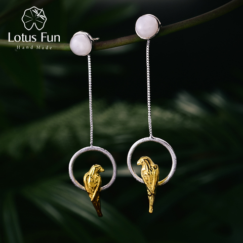 Lotus Fun Real 925 Sterling Silver Natural Creative Handmade Fine