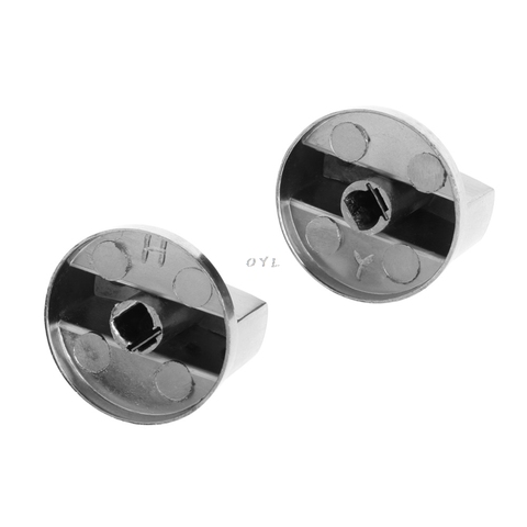 2Pcs Universal Knob Switch Replacement Metal Left&Right Direction For Kitchen Cooker Gas Stove Oven Gas Range Grill ► Photo 1/1