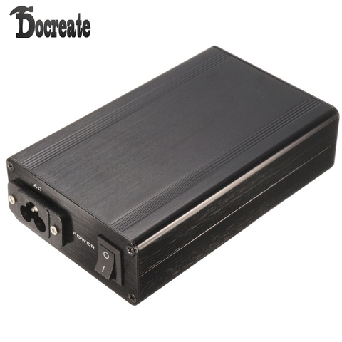T12 Digital Soldering Iron Station Aluminum Black Shell Case with Power Socket Switch ► Photo 1/1