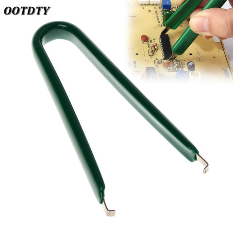 OOTDTY U Type Flat IC Chip Protection Pliers Circuit Board ROM Extractor Removal Puller ► Photo 1/6