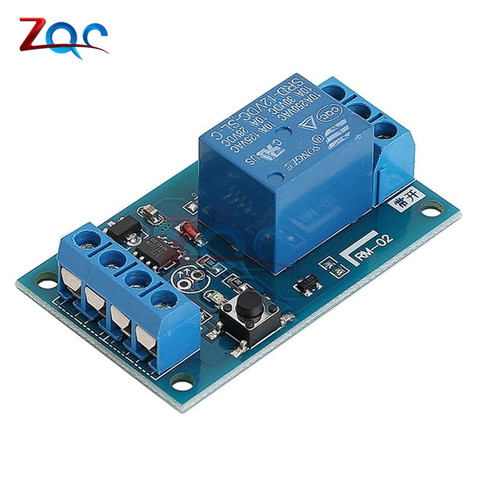 DC 12V Bond Bistable Relay Module Car Modification Switch Start Stop Self-Locking 828 Promotion Board ► Photo 1/6