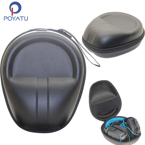 POYATU Headset Storage Hard Case for Logitech Gaming Headset G430 G930 G230 G231 G35 G933 Wireless Headphone Carrying Pouch Box ► Photo 1/6