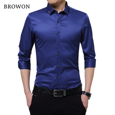 Buy Men Blue Classic Fit Solid Full Sleeves Formal Shirt Online