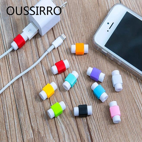 Data Line Protection Case Protective Cover For Charger Cable Phone Charging Protector Saver Covers Earphone Wire iPhone Sleeve ► Photo 1/6