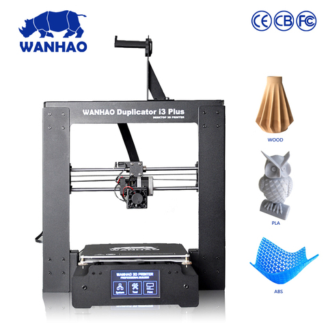 2022 new style WANHAO I3 PLUS with aluminum heated, new version desktop metal 3d printer with 10m filament free as gift ► Photo 1/1