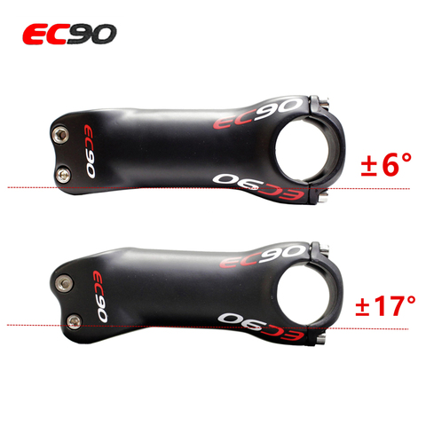 EC90 New carbon fiber riser highway bicycle  stem riser  rod MTB Bicycle stem  riser  faucet-17 degree 6 degree 31.8-28.6 ► Photo 1/6