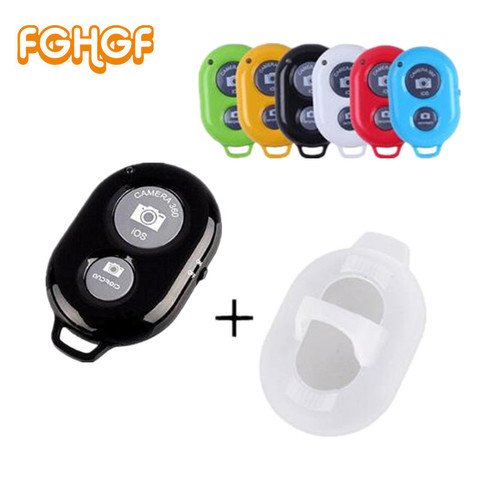 FGHGF Bluetooth Phone Self Timer Shutter Button for iPhone 7 selfie stick Shutter Release Wireless Remote Control for Huawei ► Photo 1/6