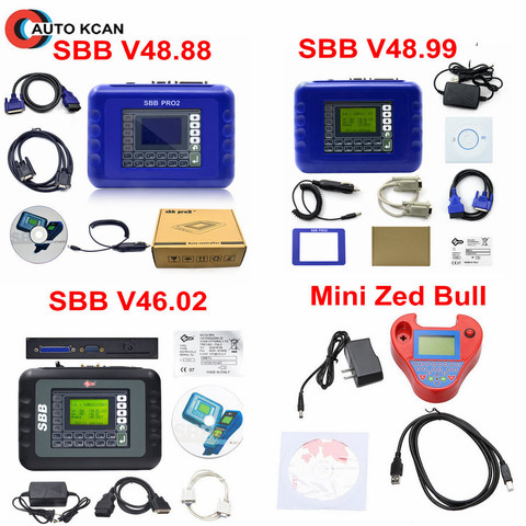 Smart Mini Zed-Bull Transponder Chip SBB V48.99 SBB V48.88 SBB V46.02 Key Maker Mini Zedbull Auto Key Programmer ► Photo 1/1