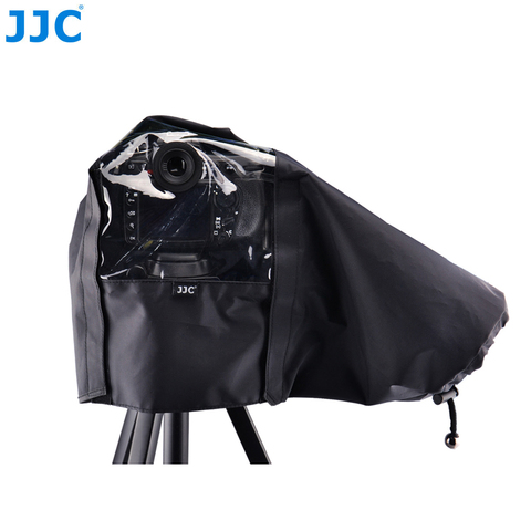 JJC DSLR Rain Cover Waterproof Protector Raincoat for Canon EOS 1Ds Mark III/1D Mark IV/5D Mark III/7D MARK II Camera with Eg ► Photo 1/6