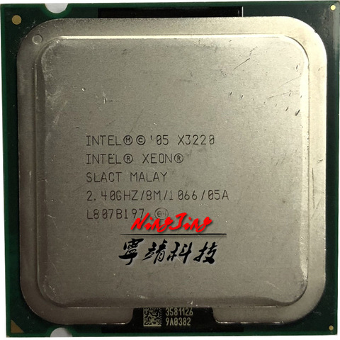 Intel Xeon X3220 2.4 GHz Quad-Core CPU Processor 8M 105W LGA 775 ► Photo 1/1
