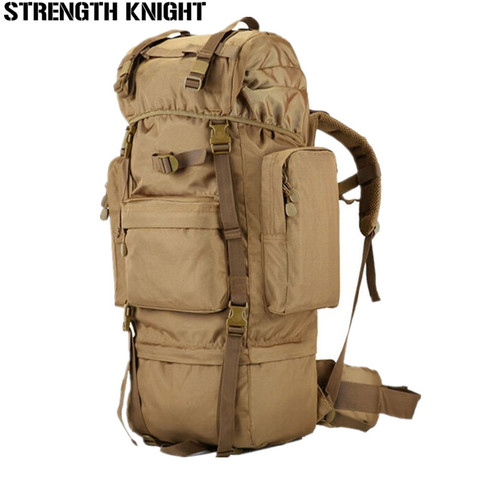 70L Large Capacity Men Backpack Military Backpack High Quality Waterproof Nylon Backpacks Men's Military Waterproof Travel Bag ► Photo 1/6