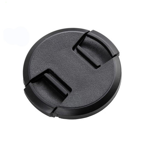 High-quality 40.5 49 52 55 58 62 67 72 77 82mm center pinch Snap-on cap cover for all camera Lens ► Photo 1/6
