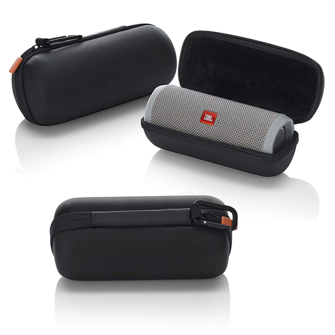 Newest PU+EVA Portable Travel Box Case for JBL Flip 4 Zipper Sleeve Protective Hard Cover For JBL Flip4 Bluetooth Speaker ► Photo 1/6