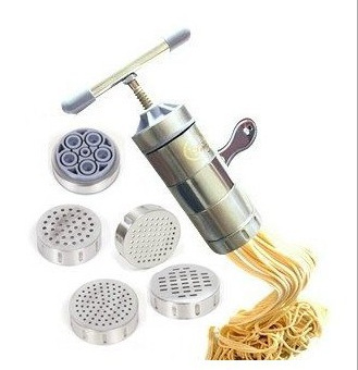 Stainless Steel Noodle Maker With 5 Models Manual Noodles Press Pasta Machine Kitchen Tools Vegetable Fruit Juicer ► Photo 1/1