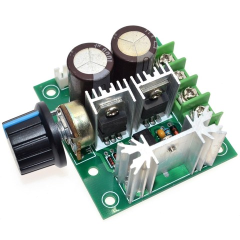 PWM DC Motor Speed Regulator Adjustable Speed Control Switch 12V 24V 36V 10A ► Photo 1/6