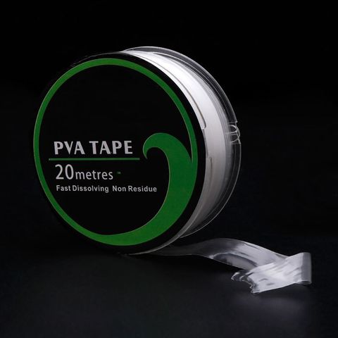 PVA Tape For Fishing Feeder Water Dissolve 10mmx20m Quick Dissolve Tackle Transparent Environmental Professional Accessories ► Photo 1/6