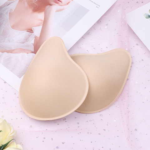 1 Pair Women Comfortable Bra Pads Insert Removable Push Up Breast Enhancer Padded Boobs Lifter for Swimsuits Workouts Mastectomy ► Photo 1/6