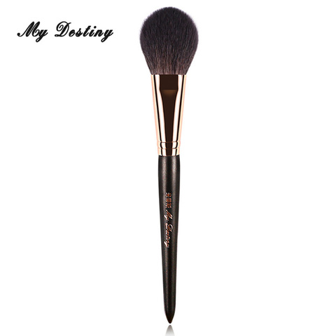 MY DESTINY Goat Hair Round Blush Brush for Blusher Make Up Makeup Brushes Pincel Maquiagem Brochas Maquillaje Pinceaux 017 ► Photo 1/5