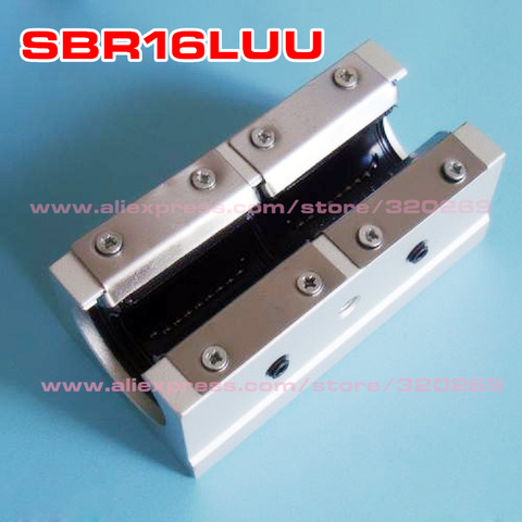 1pcs SBR16LUU aluminum Linear motion ball bearing slide block match use SBR16 16mm ► Photo 1/5