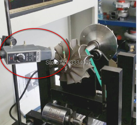 Speed sensor for soft bearing turbocharger balancing machine, turbo balancer, belt driven balancing machine ► Photo 1/1