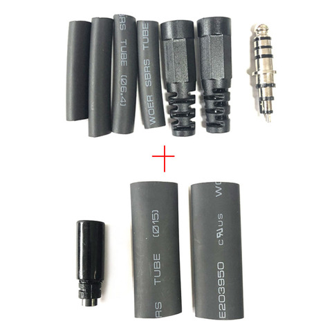 Set Replacement Helicopter Plug Headset Adapter U-174 / U Type Male or Female Connector Jack for David Clark Helicopter Headset ► Photo 1/1