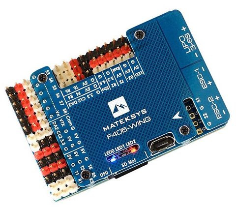 Matek MatekSys F405-WING STM32F405 Flight Controller Control With INAVOSD MPU6000 BMP280 /Support Fly Wing Fixed Wing ► Photo 1/1
