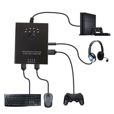 Buy Online Mouse Keyboard Converter Adapter For Ps3 Ps4 Without Delay Compatible With All Games Alitools