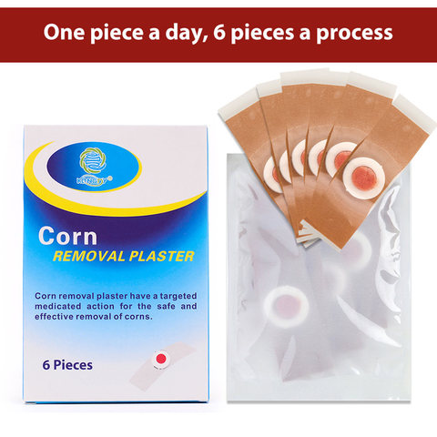 12 Pieces Chinese Medical Plaster Foot Corn Removal Remover Warts Thorn Plaster Curative For Relieving Pain Calluses Plaster ► Photo 1/4