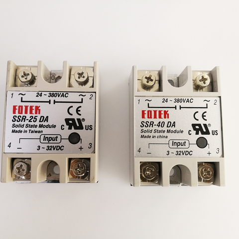 Industrial Solid State Relay SSR-40DA 40A /250V 3-32VDC AC SSR 40DA relay solid state ► Photo 1/6