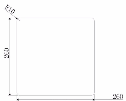 DuoWeiSi 3D Printer parts 3D Printer Borosilicate Glass Build Plate For Heated Bed RepRap / Prusa / Mendel ► Photo 1/1