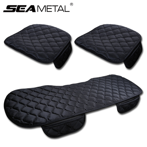 3PCS Winter Warm Car Seat Cover Cushion Universal Auto Soft Seats Cushions Automobile In Cars Chair Covers Protector Accessories ► Photo 1/6