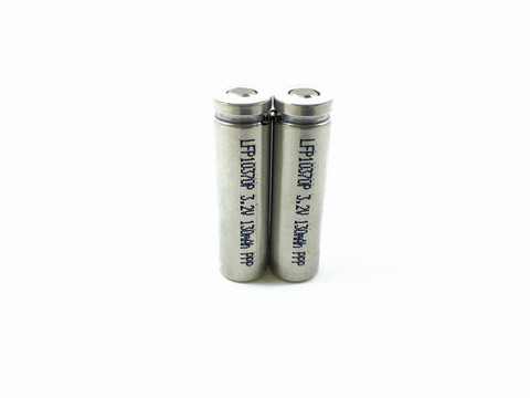2pcs IFR10360/10370 130MAH 3.2V Lithium iron phosphate battery. ► Photo 1/4