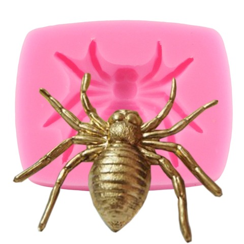 Sugarcraft Spider Silicone Mold Fondant Mold Cake Decorating Tools Chocolate Mold Kitchen Baking Mold ► Photo 1/6