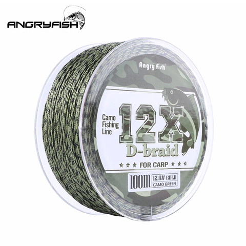 angry fish braided line ANGRYFISH 100% Pure Fluorocarbon Fishing Line, Clear Leader | 2LB/0.128MM, 55 Yard, High Strength, Abrasion-Resistant, Fast-Sinking, Virtually Invisible AngryFish 4 Strands Super Strong