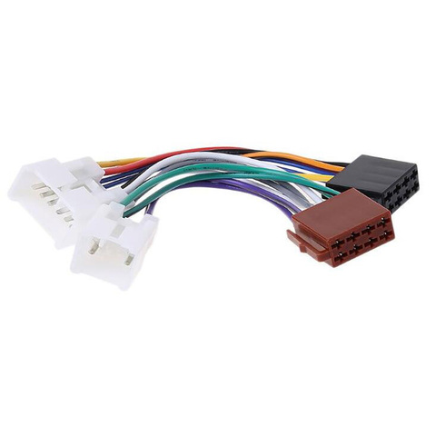 Car Stereo Radio Harness ISO for Toyota Camry Corolla Prius RAV4 Aurion Auto Adapter Wiring Connector ► Photo 1/2