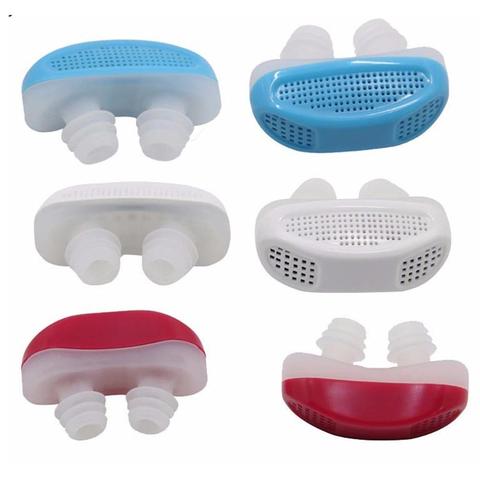 2 in 1 Health Anti Snoring & Air Purifier Relieve Nasal Congestion Snoring Devices Ventilation Anti-snoring Nose Clip ► Photo 1/6