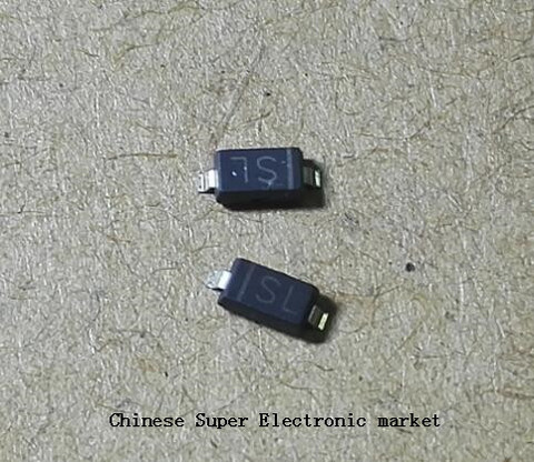 50PCS B5819W 1N5819W SOD-123 Marking SL schottky barrier diode 40V 1A SMD IN5819W SOD123 ► Photo 1/1