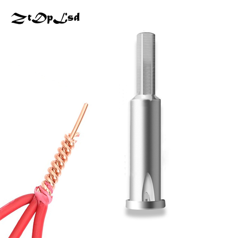ZtDpLsd 1Pcs 2.5/4 Square Universal Electrical Cable Quick Connector Parallel Electrical Wire Fast Connector Metal Drill Bit ► Photo 1/6